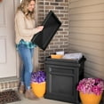 thumbnail image 2 of Step2 Black Express Parcel Delivery Box for Secure Outdoor Package Deliveries, 2 of 6