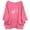Hot Pink, variant on Womens Summer Tops Zaewscy Women‘s Fashion Casual Loos Short Sleeve Linen Embroidery Funny Round-Neck T-Shirt Printing Top