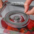 thumbnail image 5 of Bread Box for Kitchen Countertop , Airtight Bread Box Bread Storage Container With Time Recording Lid Bread Keeper for Homemade Breads , Toast , And Cookies (Green), 5 of 6