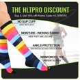 thumbnail image 3 of 6 Pairs Copper Compression Socks for Women & Men Circulation 15-20 mmhg - Better Blood Flow, Swelling, Best Support for Medical, Running, Nursing, 3 of 7
