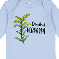 thumbnail image 4 of Inktastic Omaha, Nebraska Goldenrod Flower Boys or Girls Long Sleeve Baby Bodysuit, 4 of 5