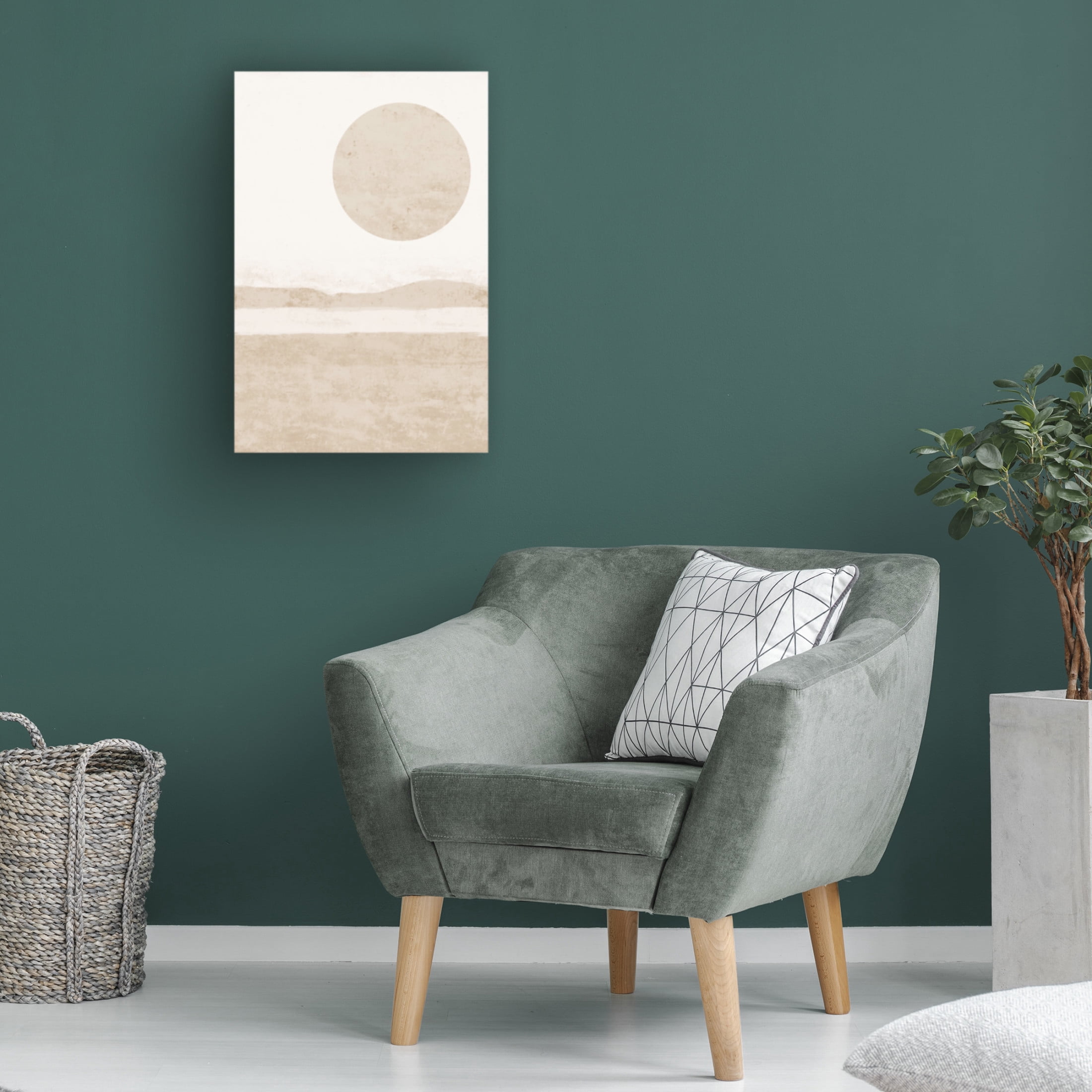Trademark Fine Art Melloi Art Prints Sunset Art Canvas Wall Art