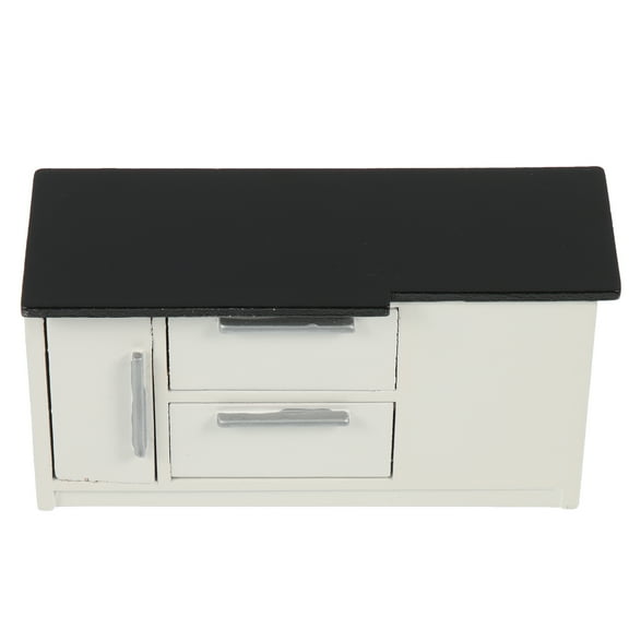 Kitchen Furniture Doll House 1 12 Scale Tiny Accessories Decor Wooden Dollhouse Miniature Model