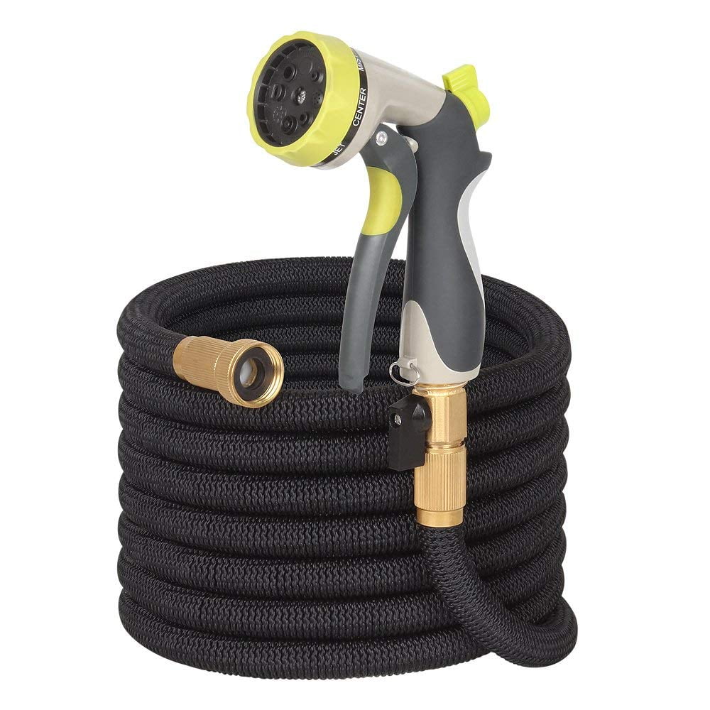NEX 8 Pattern Nozzle Garden Hose Set 8 Feet Long, Lightweight