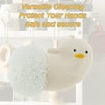thumbnail image 3 of Duck Shape Dish Brush with Handle Cartoon Kitchen Scrub Brushes for Cleaning Dish Scrubber White, 3 of 6