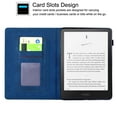 thumbnail image 6 of GSFY Case for Kindle Paperwhite (12th Generation, 2024), PU Leather Magnetic Closure Wallet Case Auto Sleep/Wake for 7 inch Kindle Paperwhite / Kindle Colorsoft Signature Edition 2024, Dark Blue, 6 of 7