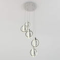 thumbnail image 2 of Artika Soho Luminaire Suspendu Moderne à 5 Lumières, Chrome, 2 of 5