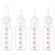 thumbnail image 1 of EeaseMX 4 biberones de 50 ml para mascotas, prácticos, para hámster, cachorro, ardilla, gatito, biberón de lactancia, alimentador de agua y leche., 1 of 8