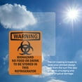 thumbnail image 6 of Biohazard With Symbol OSHA WARNING Rigid Plastic Sign 18 Inch x 12 Inch - 10 Pack, 6 of 8