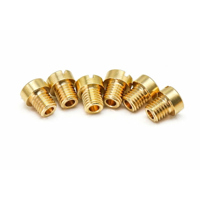 Kenally Boquilla de inyector de chorro principal para carburador, mano de obra, accesorios de motocicleta de tamaño compacto, accesorios mejorados de Herramientas y ferretería 115-130 Kenally TO008920-03