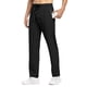 thumbnail image 2 of Pantalones TBMPOY para hombre, viajes, senderismo, secado rápido, cortavientos, talla M, color negro, 2 of 7