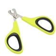 thumbnail image 2 of Cortaúñas para mascotas de acero inoxidable, diseño ergonómico y aerodinámico, para gatos pequeños, perros, color verde y negro., 2 of 14