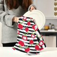 thumbnail image 6 of SKYSONIC Delicious White Heart Apple Kitchen Dish Towel Set,Drying Kitchen Towels Tea Towels 1Pcs, 6 of 7