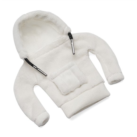 Cozy Fluffy Car Gear Shift Knob Cover - Round Head Shifter Protector with Soft Warm Grip, Cute Personality Design for Auto Interior, Easy Slip-On Installation, Available in