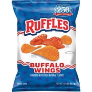 Ruffles Buffalo Wings Potato Chips Bag, 2.25 oz