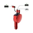 thumbnail image 1 of Cameland 3-In-1 Retractable Fast Charging Car Adapter,60W Super Fast Charging, 1 of 1