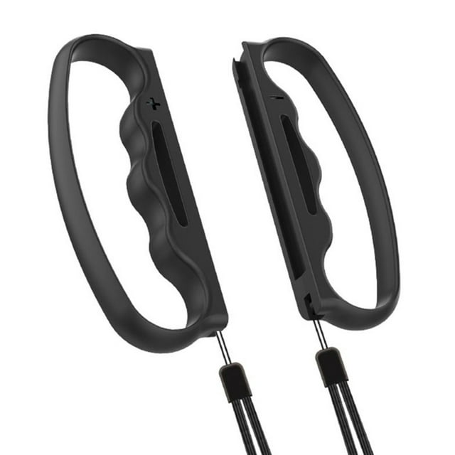 Empuñaduras Con muñequeras Wdftyju para Joy Con para Fitness Boxing Negro