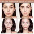 thumbnail image 3 of Contour Stick, Contour Foundation Stick, Creamy Concealer Bronzer Stick, Highlighter Bronzer Pen, Face Brightens, 3 of 5