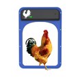 thumbnail image 2 of nipocaio Automatic Chicken Coop Door Intelligent Coop Door Opener Chicken Coop With Light Sensor Chicken Flap Electric IP44 Weatherproof Breathable For Chicken Duck Goose Pet Door 35x24cm, 2 of 5
