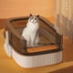 thumbnail image 4 of Accessories Cleaning Cat Litter Box Products Tray Stuff Training Kit Toilet Shop Rabbit Commodes Kedi Tuvaleti Pet Furniture ShopWise Round, 4 of 15
