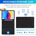 thumbnail image 2 of Funda con teclado Nyee para iPad de 10ª y 11ª generación, 10,9 pulgadas 2022/2025, 2 of 8