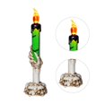 thumbnail image 2 of Lámpara de candelabro LED Accesorios de terror de Halloween Decoración de fiesta de Halloween Verde, 2 of 3
