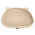 thumbnail image 5 of Baby Suction Plates Panda Shaped Powerful Suction Silicone Kid Suction Bowl for Kitchen Refrigerator Beige Bowl and Plate, 5 of 8