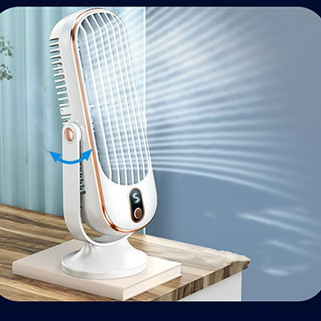 Haofy Table Tower Fan,USB Plug In, Quiet Motor Fan for Bedrooms, Offices