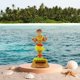 thumbnail image 4 of Dashboard Doll Shaka Hula Man funciona con energía solar KC Hawaii, 4 of 6
