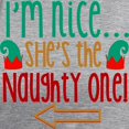 thumbnail image 3 of CafePress - Im Nice She's Naughty Elf Ha T Shirt - Womens Tri-blend T-Shirt, 3 of 4