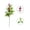 B, variant on Long Artificial Greenery Stem Branches, Versatile Faux Plant Sprigs for DIY Floral Bouquet Table Home Decor