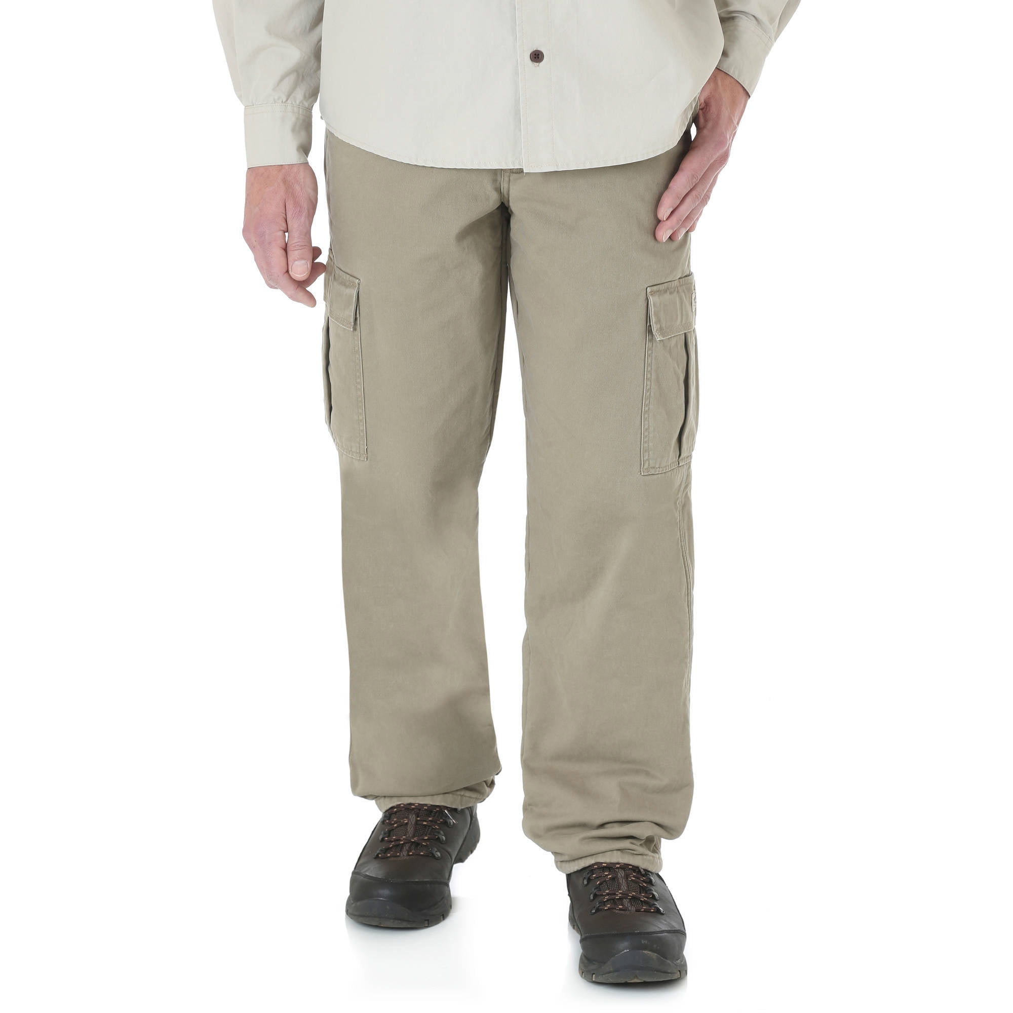 wrangler fleece lined cargo pants walmart