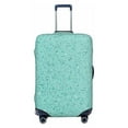 thumbnail image 2 of Goofa Teal Turquoise Glitter Pattern Luggage Covers For Suitcase,Suitcase Cover Protector Fit 18-32 Inch Luggage-Small, 2 of 9