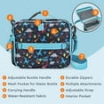 thumbnail image 7 of Bentgo Kids Lunch Bag - Double-Insulated, Reusable Lunch Bag for Kids 3+ with Adjustable Strap; Holds Lunch Box/Water Bottle/Snacks; Easy-Clean, Water-Resistant & Pockets (Dinosaur), 7 of 7