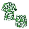 thumbnail image 5 of Xecao Leopard print St. Patrick's Day print Swimsuit for women, Summer-ready, sporty style.Quick-dry fabric. Many sizes & colors., 5 of 9