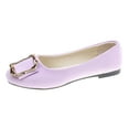 thumbnail image 2 of Viluyesy Womens Ballet Flats, Round Toe Shallow Comfortable Slip-On Casual Dressy Shoes Purple US7.5, 2 of 7