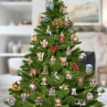 thumbnail image 6 of Designocracy 8090008C-S6 2 x 2 x 0.25 in. Nutcrackers Decorative Wooden Clip-on Ornaments Christmas Decor, Set of 6, 6 of 11