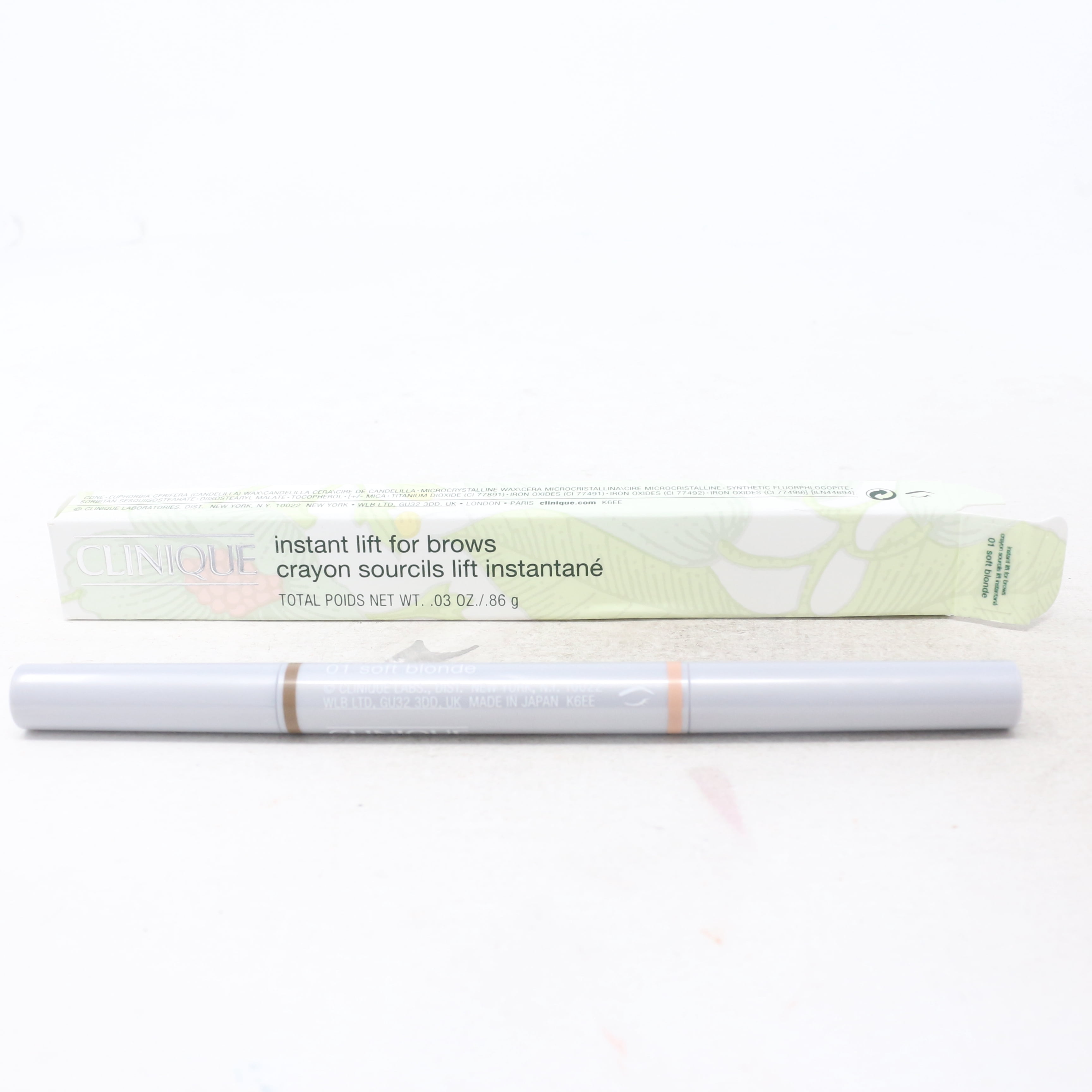 CLINIQUE/INSTANT LIFT FOR BROWS 2-IN-1 AUTOMATIC BROW PENCIL DEEP BROWN .03 OZ