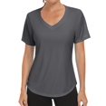 thumbnail image 1 of Charmo Womens Short Sleeve Swim Shirts UPF 50+ Sun Protection Rash Guard Hiking Runing Swimsuit Tops, 1 of 9