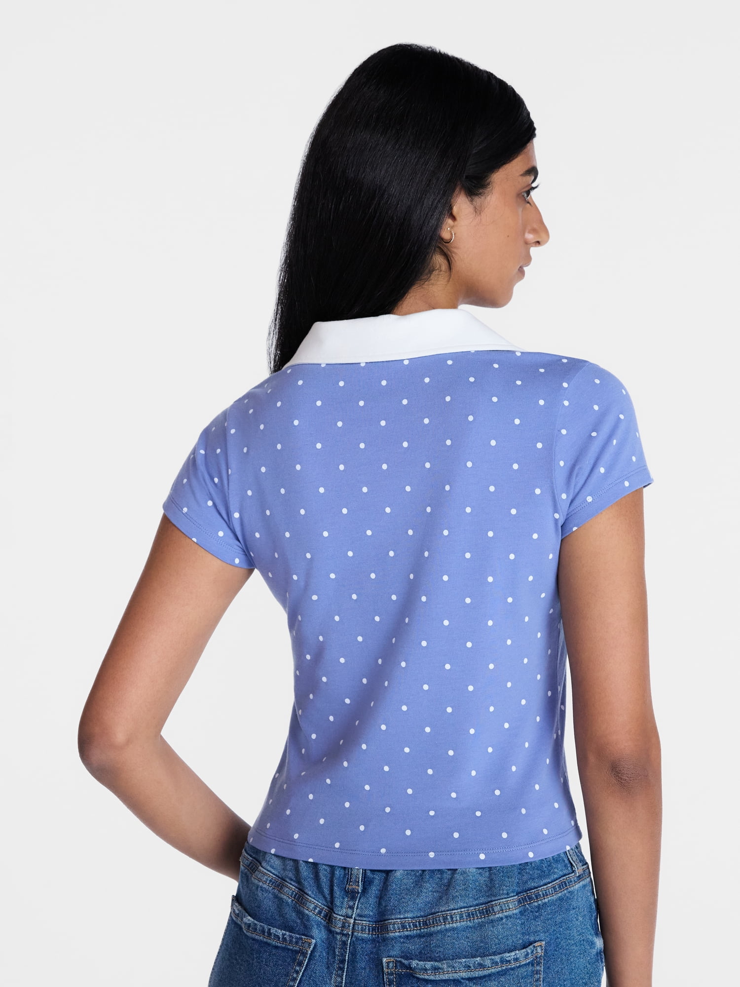 Cinnamoroll Women's Graphic Polo Shirt, Sizes XXS-XXL