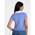 thumbnail image 3 of Cinnamoroll Women's Graphic Polo Shirt, Sizes XXS-XXL, 3 of 5