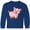 Royal Bue, variant on Inktastic Cute Pig Long Sleeve Youth T-Shirt