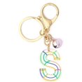 thumbnail image 1 of Letter Keychain,26 Letters A-Z Decorative Letter Keychain,Name Keychain for Women Girls Men Teenager Gift, 1 of 2