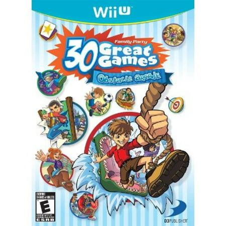 family party 30 great games: obstacle arcade - nintendo wii