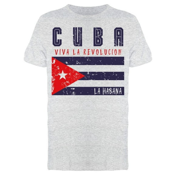 Cuba Revolucion Tee Men's -Image by Shutterstock