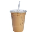 thumbnail image 3 of CF 16 oz. And 24 oz. Plastic Clear Cups with Flat Lids or Dome Lids Choose from Sets of 25,50, Sets or 100 Sets., 3 of 3