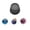 Black, variant on 4 Inch Blueberry Shaped Silicone Mold, Single Cavity Round 3D Fruit Dessert Baking Pan for Mousse Cake, Summer Fruit Treats & DIY Baking Gift