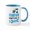 White/Blue Inside, variant on CafePress - If Pawpaw Can't Fix It No One Can Mugs - 11 oz Ceramic Mug - Novelty Coffee Tea Cup
