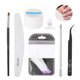 thumbnail image 5 of Kit de extensión de uñas, bolígrafo, lima de uñas, extensión de uñas, herramienta de Arte de uñas de fibra transparente, 5 of 8