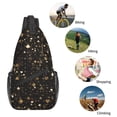 thumbnail image 5 of Lsque Casino Pattern Cross Chest Bag Diagonally – Premium Durable Front Chest Sling with Adjustable Padded Strap, High-Capacity Storage, 5 of 8